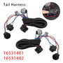 2003-2007 Chevrolet Silverado 1500 2500 3500 2PCS LH+RH Tail Harness Light 16531401 16531402 Generic