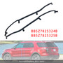 2010-2024 Toyota 4Runner 6PCS Roof Drip Molding Weatherstrip 75552-35070 75551-35080 Generic