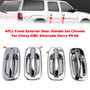 2000-2006 Chevrolet Suburban 1500 2500 4PCs Front Exterior Door Handle Set Chrome 15745149 Generic