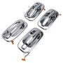 2000-2006 Chevrolet Suburban 1500 2500 4PCs Front Exterior Door Handle Set Chrome 15745149 Generic