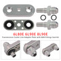 6L80E 6L90E 8L90E Transmission Cooler Line Adapter Plate with 8AN Fittings Seal