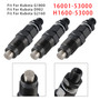 Kubota D722 D782 BX2230D Engine 3Pcs Fuel Injector 16001-53000 H1600-53000 Generic