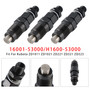 Kubota D722 D782 BX2230D Engine 3Pcs Fuel Injector 16001-53000 H1600-53000 Generic