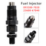 Hilux Surf Prado 1KZ-TE 3.0 L 1Pcs Fuel Injector 093500-7020 23600-67040 Generic