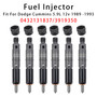 1989-1993 Dodge Cummins 5.9L 12v 6Pcs Fuel Injector 0432131837 3919350 Generic