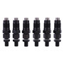 Toyota 3L Hilux Hiace 2.8L Engine 6Pcs Fuel Injector 23600-59105 Generic