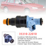 1994-1998 Hyundai Excel X3 1.5L 4 Cyl 1Pcs Fuel Injector 35310-22010 Generic