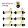 2002-2006 Suzuki XL-7 2.7L 6Pcs Fuel Injector 15710-52D00 INP774 Generic