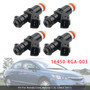 2003-2015 Honda Civic Hybrid 1.3L 1.5L 4Pcs Fuel Injector 16450-RGA-003 Generic