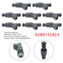 2001-2003 BMW X5 E53 8Pcs Fuel Injector 0280155823 Generic