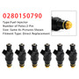 1991-1999 Holden Statesman 6Pcs Fuel Injector 0280150790 Generic