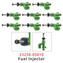 2007 Toyota Tundra With 5.7L Engine 8Pcs Fuel Injector 23250-0S010 Generic