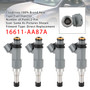 2015-2017 Subaru Legacy 2.5L H4 4Pcs Fuel Injector 16611-AA87A Generic