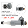 2015-2017 Subaru Legacy 2.5L H4 1Pcs Fuel Injector 16611-AA87A Generic