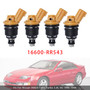 Nissan Silvia-S14 S1 S2 4Pcs Fuel Injector 16600-RR543 Generic