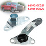 2007-2021 Toyota Tundra Tailgate Hinge Kit 66102-0C021 66101-0C020 Generic