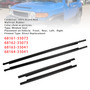 2007-2014 Toyota FJ Cruiser 4PCS Door Window Moulding Trim Seal Belt Weatherstrip Generic
