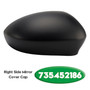 2005-2018 Fiat Grande Punto Dal Right Side Mirror Cover Cap Generic