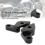 2002-2017 HARLEY VRSC V-ROD 1" Shock Lowering Kit Black Generic