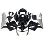 2003-2004 Honda CBR600RR Amotopart Fairings Black & Silver Honda Racing Customs Fairing