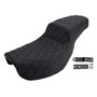 2006-2017 Dyna Fxd FLD Street Bob FXDB Fat Bob FXDF Rider Passenger Seat Front Rear Cushion Diamond Generic