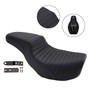 2006-2017 Dyna Fxd FLD Street Bob FXDB Fat Bob FXDF Rider Passenger Seat Front Rear Cushion Ribbed Generic