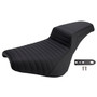 2018-2025 Heritage Classic 114 FLHC Rider Passenger Seat Front Rear Cushion Ribbed Generic