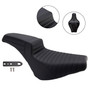 2018-2025 Heritage Classic 114 FLHC Rider Passenger Seat Front Rear Cushion Ribbed Generic