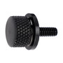 1996-2023 Touring Softail Dyna Sportster Model 1/4-20 Knurled Seat Bolt Screw Black Generic