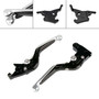 2023-2025 YAMAHA XMAX 300 Adjustable Clutch Brake Lever Silver Generic