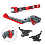 2023-2025 YAMAHA XMAX 300 Adjustable Folding Extendable Racing Brake & Clutch Levers Red Generic
