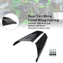 2023-2025 Kawasaki NINJA ZX-4R/ ZX-4RR Rear Tail Wing Fixed Wing Fairing Black Generic