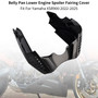 2022-2025 Yamaha XSR900 Belly Pan Lower Engine Spoiler Fairing Cover Carbon Generic
