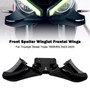 2023-2025 Triumph Street Triple 765R/RS Front Spoiler Winglet Frontal Wings Black Generic