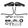 2024-2025 SCRAMBLER 400 X Motorcycle Protector Hand Guards Black Generic