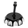 2003-2007 Kawasaki KLX400R KFX400 Aluminum Gas Fuel Tank Cap with Vent Hose 51049-S004 Black Generic