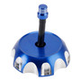 2003-2006 Kawasaki KLX125 KLX125L Aluminum Gas Fuel Tank Cap with Vent Hose 51049-S004 Blue Generic
