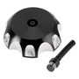 1987-2023 Yamaha Raptor TTR50E TTR50E Aluminum Gas Fuel Tank Cap with Vent Hose 2FJ-24610-00 Black Generic