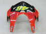Fairings Honda CBR 600 RR Yellow Black Valentino Rossi Racing (2005-2006)