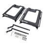 2015-on Polaris RZR 800 900 1000 2 Pack Utv Seat Bases Lower&Recline Kit Black Generic