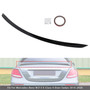 2016-2020 Mercedes-Benz W213 E-Class 4-Door Sedan Rear Boot Spoiler Gloss Black Generic