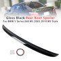 2004-2010 BMW 5 Series E60 M5 Saloon Models Only Rear Boot Spoiler Gloss Black Generic