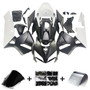 2005-2006 Honda CBR600RR Amotopart Fairings Matte Black & White Honda Racing Customs Fairing