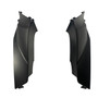 2005-2006 Honda CBR600RR Amotopart Fairings Matte Black & White Honda Racing Customs Fairing