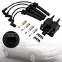 2000-2003 CHRYSLER VOYAGER Ignition Coil Pack Spark Plug Wire Set UF189 UF403 UF410 Generic