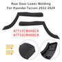 2022-2024 Hyundai Tucson Rear Left+Right Side Door Lower Molding 87731CW000CA 87732CW000CA Generic