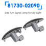 2005-2011 Toyota Yaris Side Turn Signal Lamp Fender Light 81730-02090 Smoked Generic