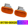 1992-1999 Toyota Camry Carina E Celica Side Turn Signal Lamp Fender Light 81730-0D020 Clear Generic