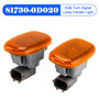 1993-1999 Toyota Starlet Supra Side Turn Signal Lamp Fender Light 81730-0D020 Clear Generic