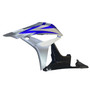 2007-2008 Honda CBR600RR Amotopart Fairings Blue Silver Black CBR Racing Customs Fairing